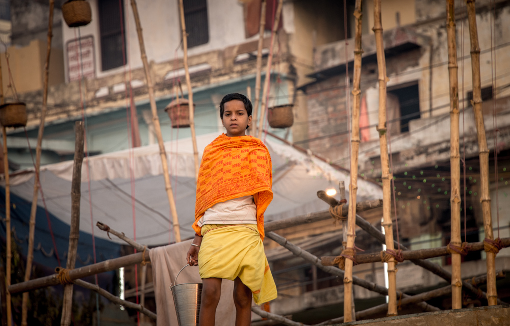 Young boy in Varanasi