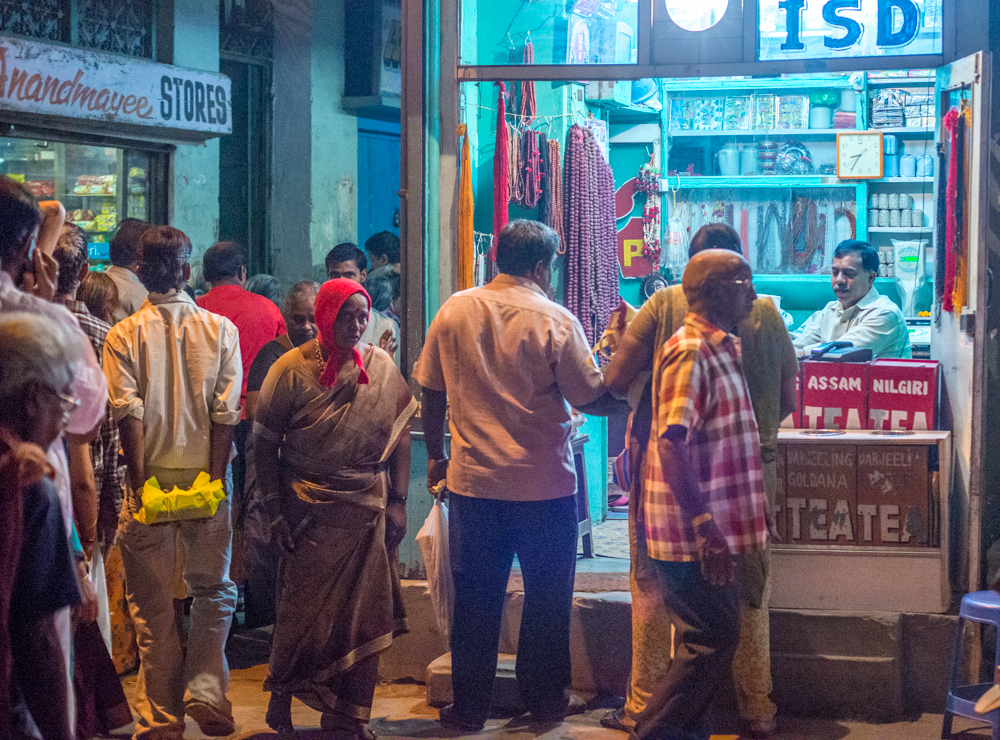 Night on the street India