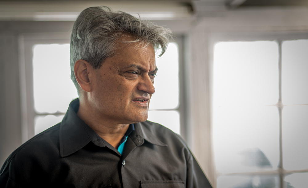 Mr Banerjee, the owner of Makaibari estate.
