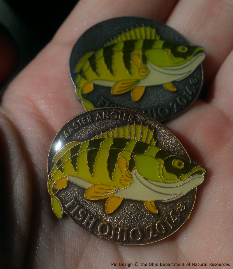 FishOhio 2014 Pin