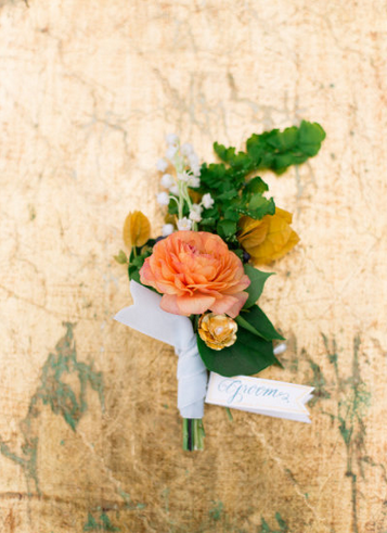 How fun is it that Haute Horticulture used my Casey bobby pin in the boutonniere?!