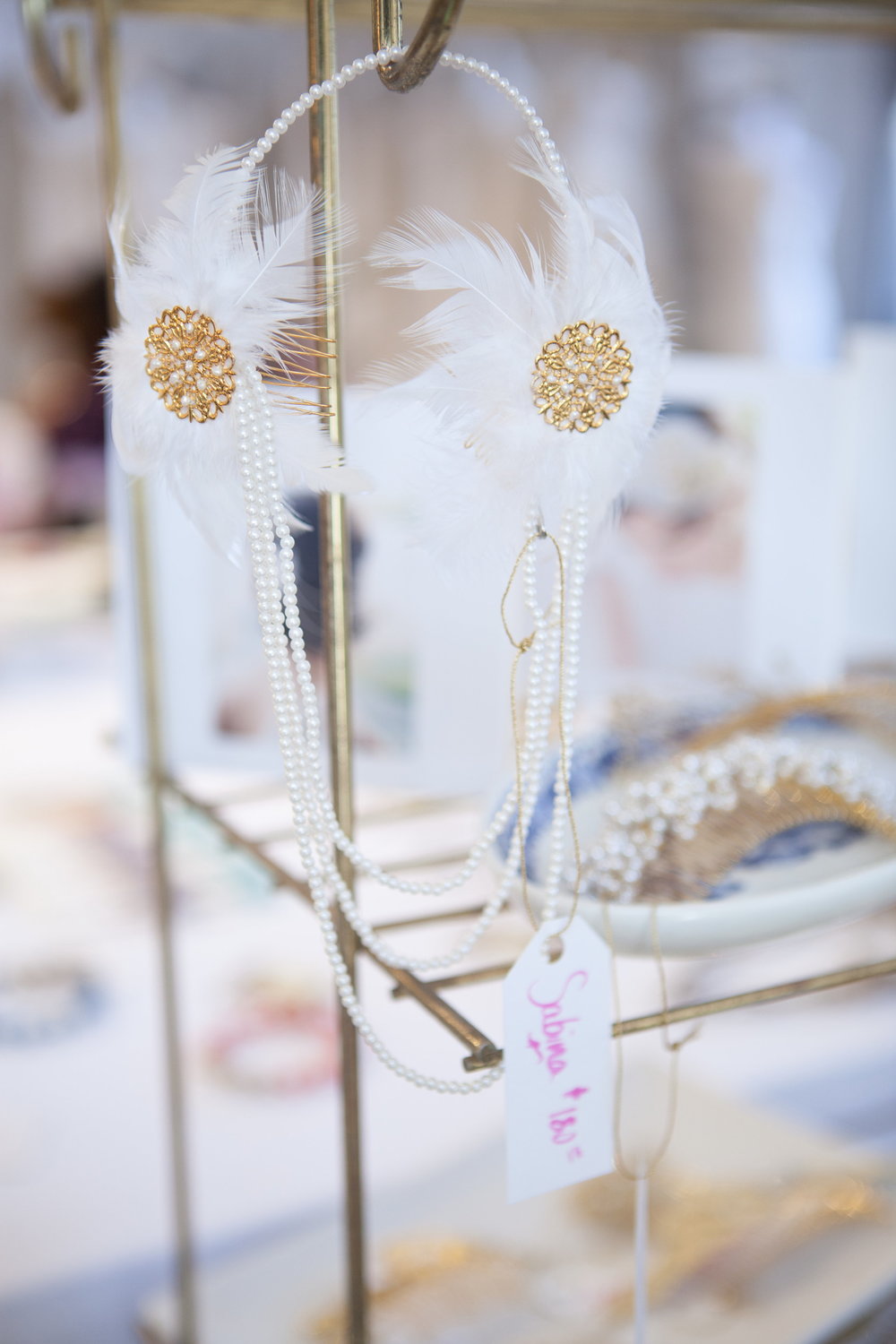 The Sabina headpiece. 
