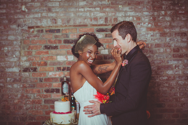 birdcage veil gold wythe hotel hushed commotion