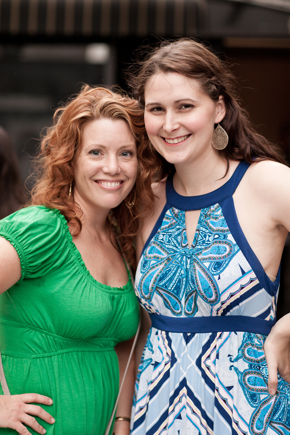 The talented Leigh Anna and her assistant!
