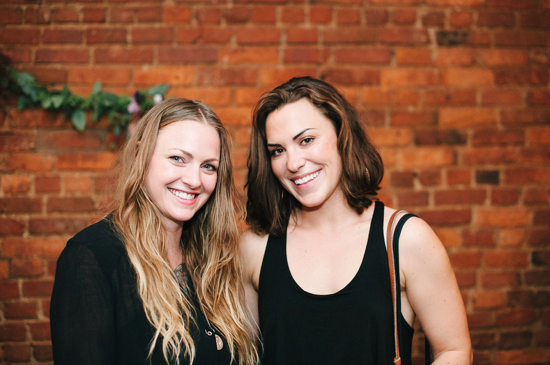 Two of my favorite people! Stacy of StylesOnB and Lyndsay Rae Design ! 