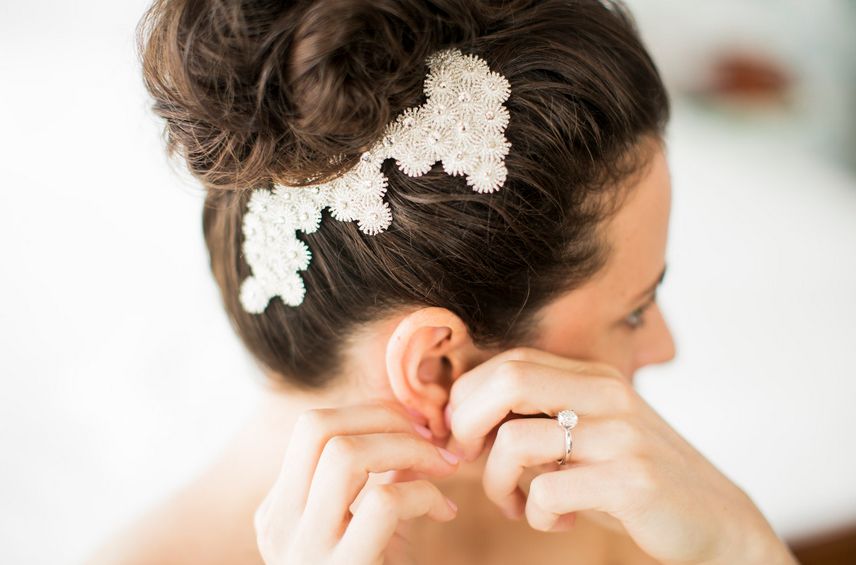 silver asymmetric hair piece crystal hushed commotion wythe hotel