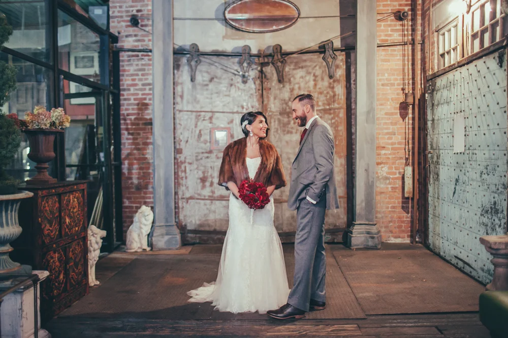 brooklyn wedding hushed commotion