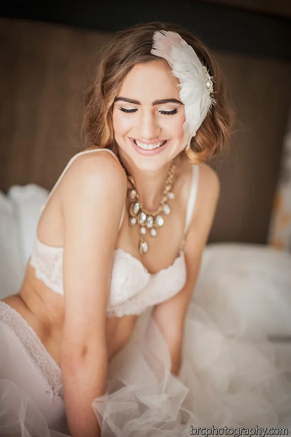 retro boudoir shoot from hushed commotion and BRC Photo