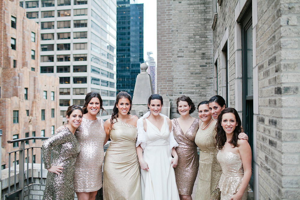 How great are all these sparkly bridesmaid dresses?!