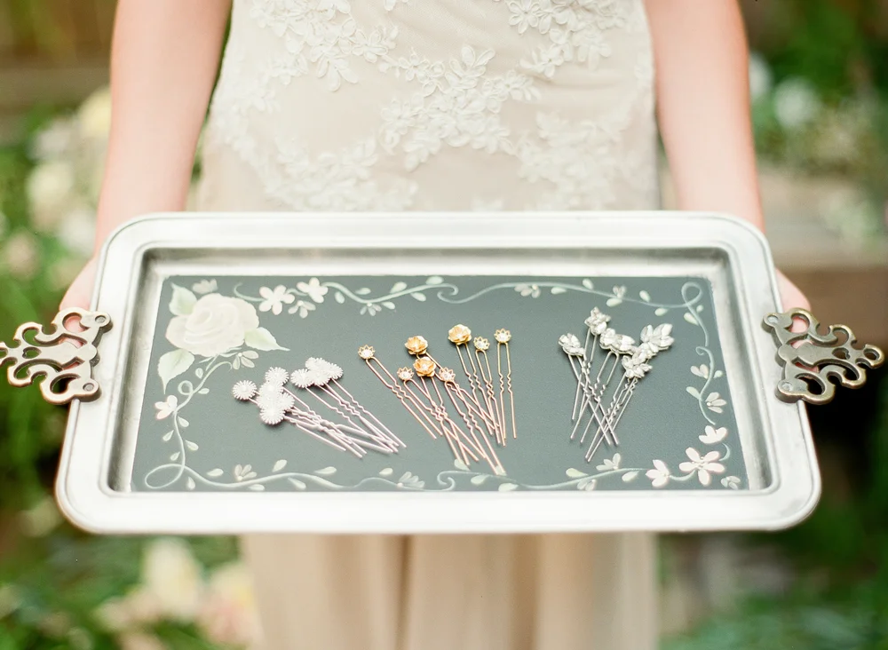 hair pins hushed commotion