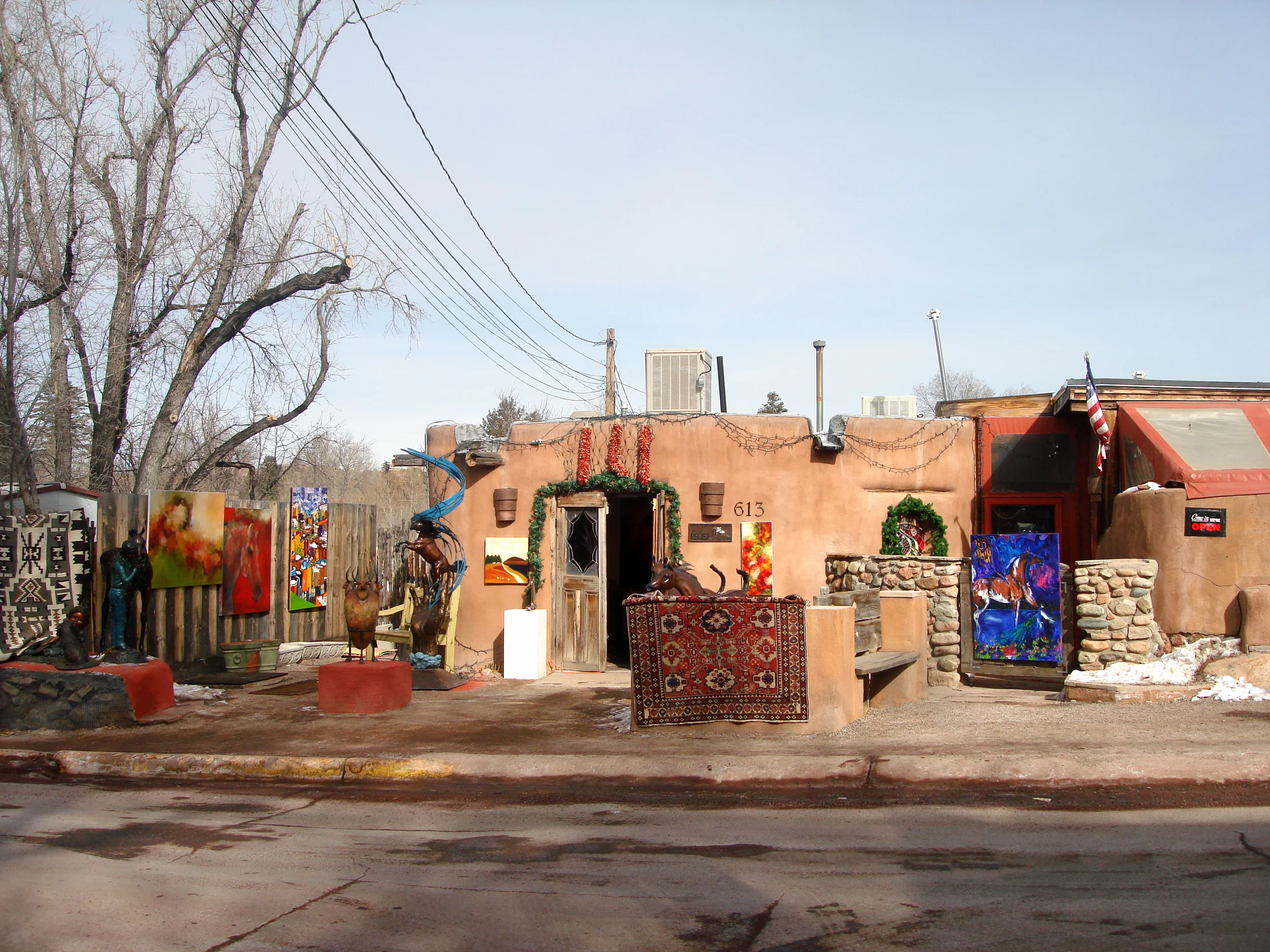 Canyon Road Art Gallery, Santa Fe NM