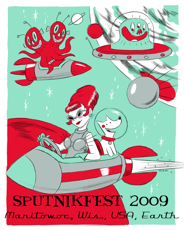 Sputnikfest 2009 Poster