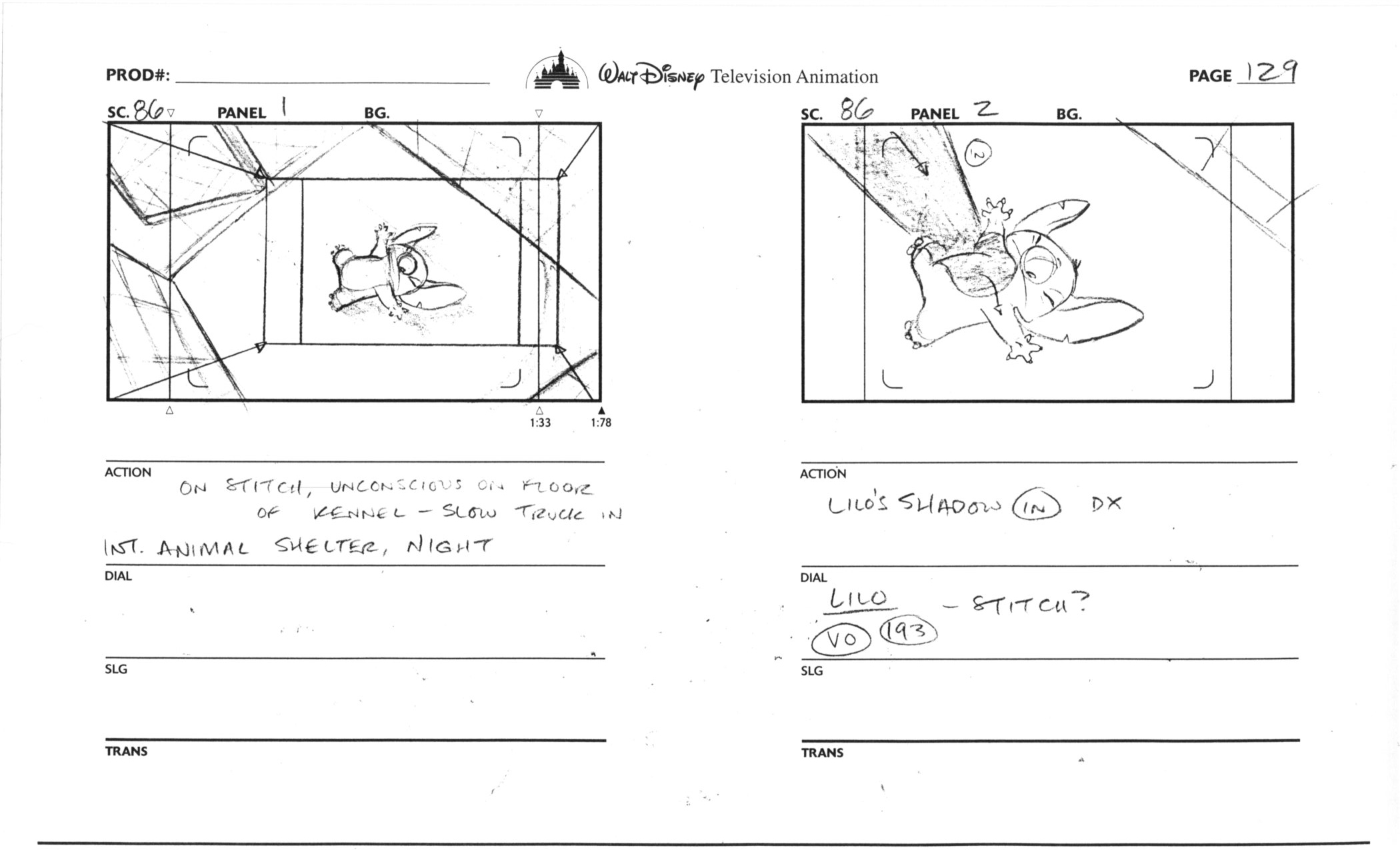 Lilo and Stitch (series) "Finder" Walt Disney Television Animation