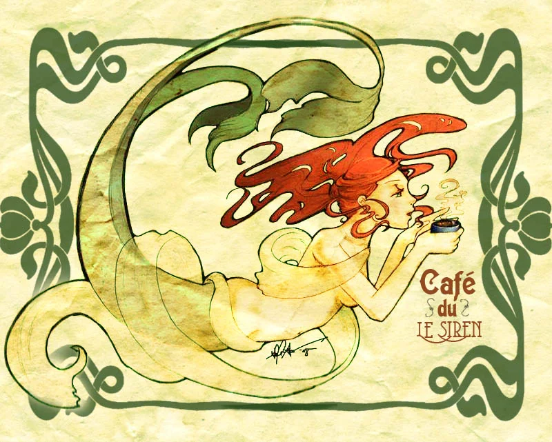 Coffee Siren Nouveau