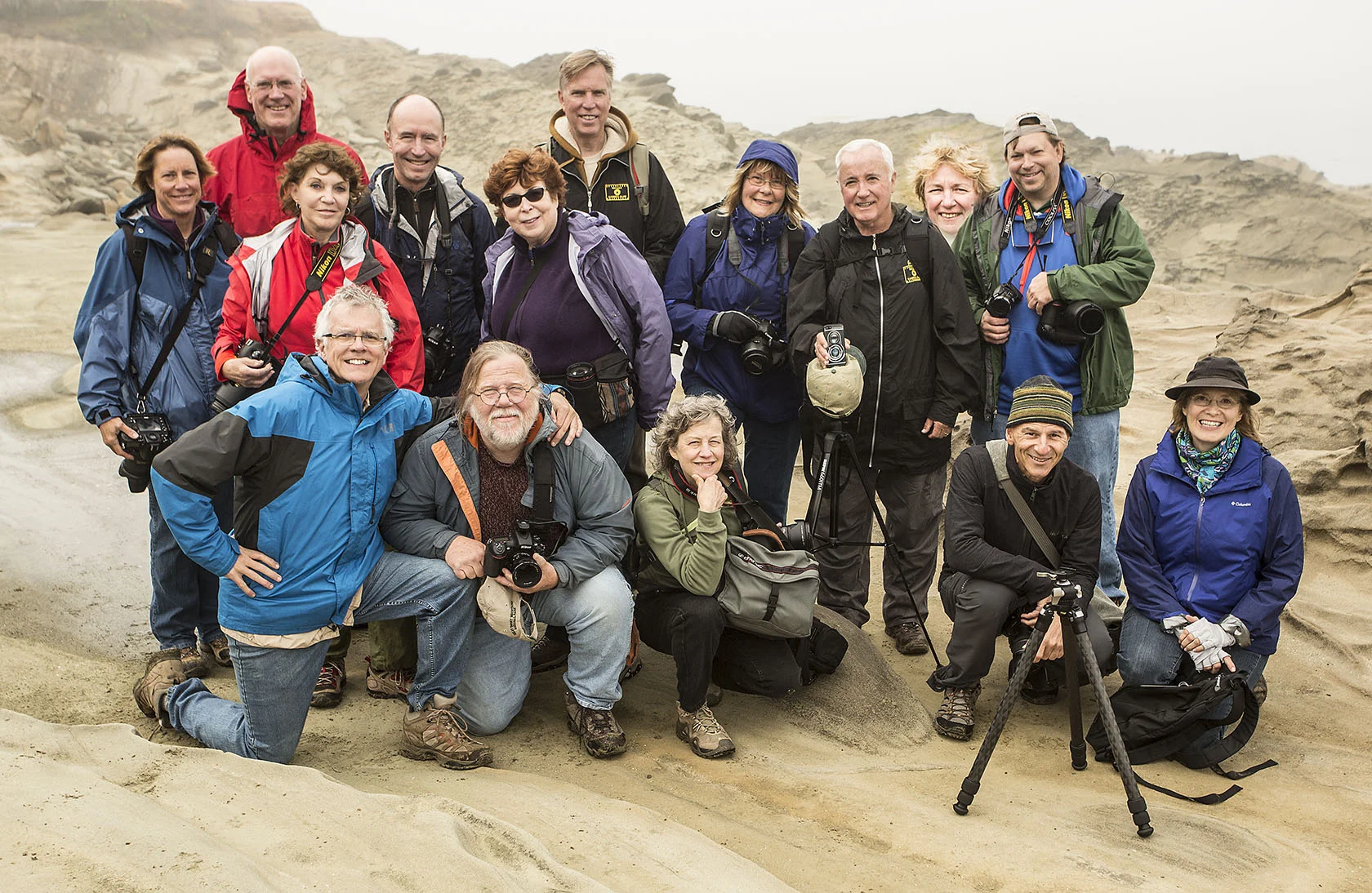 September 2013 Oregon Coast Photo Workshop Participants.