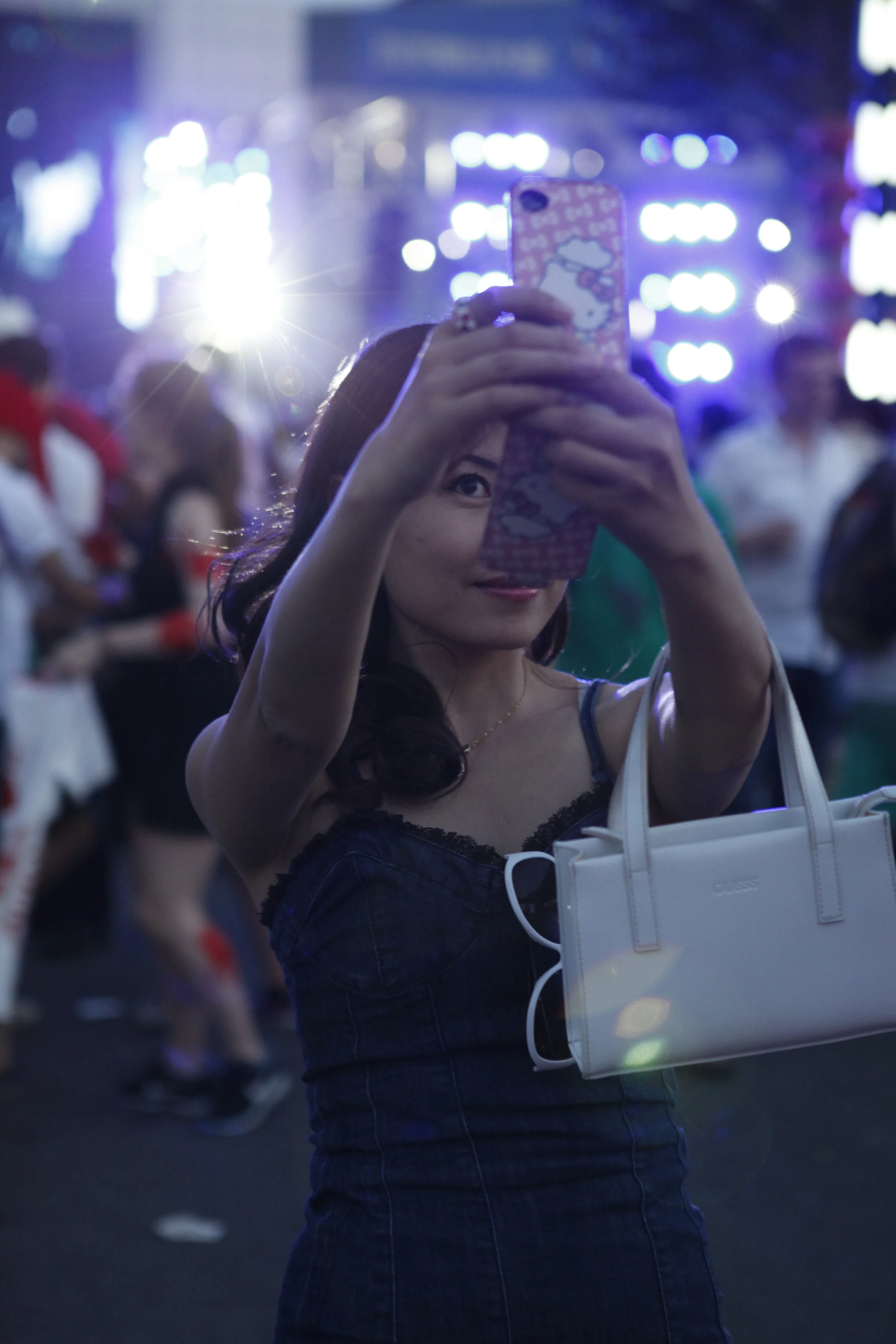  Just one of many selfies taken at the 2012 INTRO electronic music festival in Beijing. 