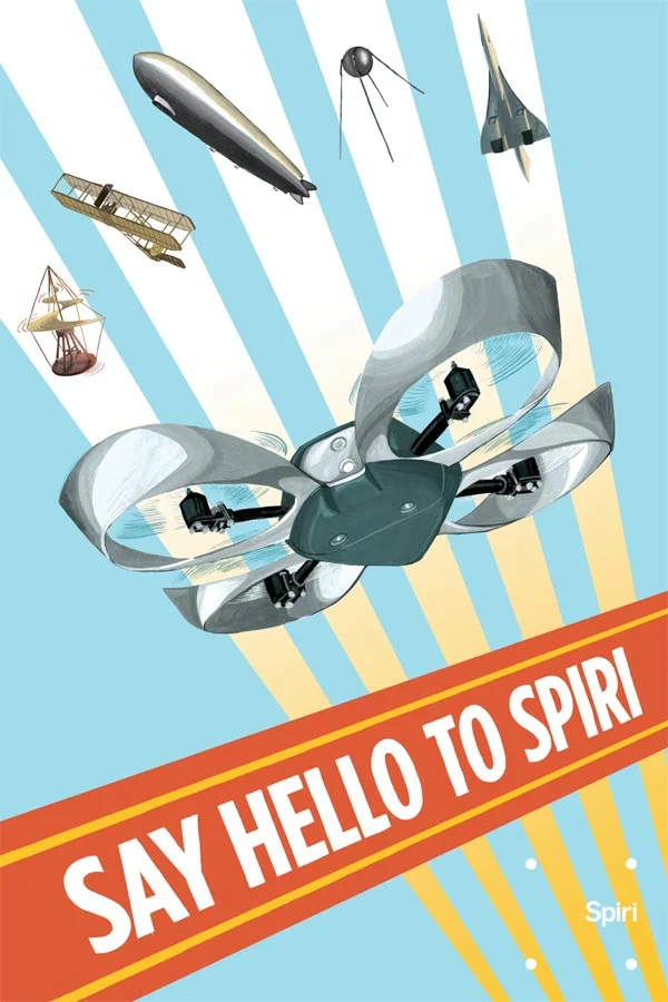 client: Pleiades (Get your copy of the poster via Spiri's Kickstarter ) Awarded Runner Up in Creative Quarterly 35