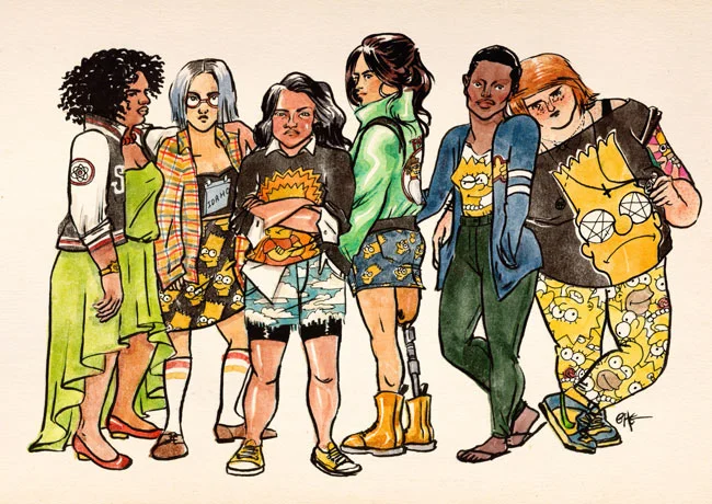 Springfield Girl Gang. Personal Work