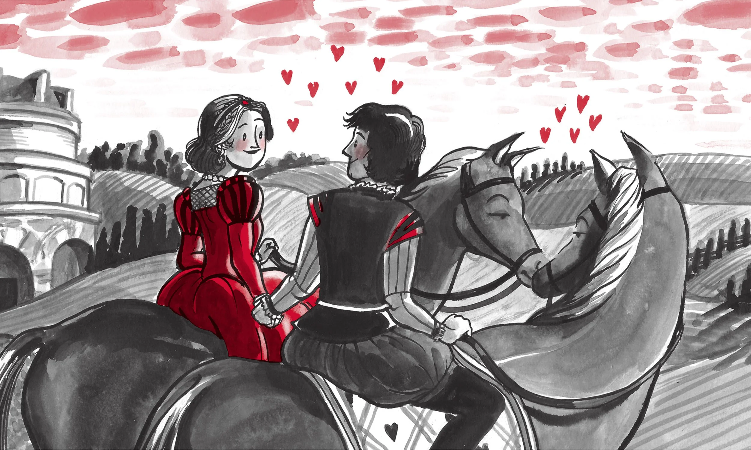 Illustration, Romeo and/or Juliet, by Ryan North (2016)
