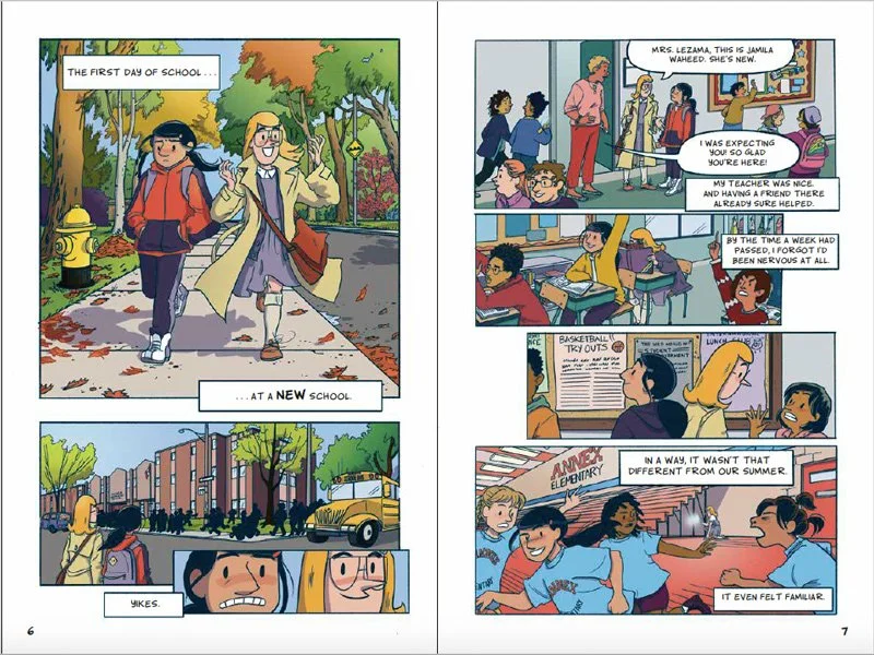 Excerpt from Shirley & Jamila's Big Fall