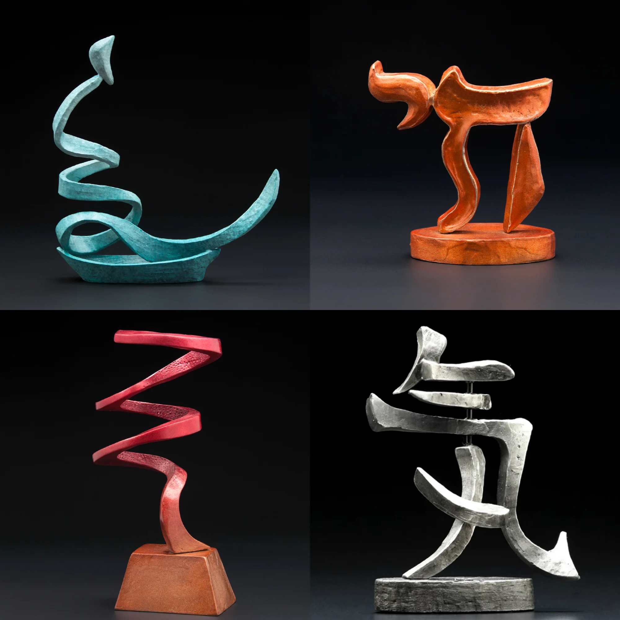 Antimony Sculptures