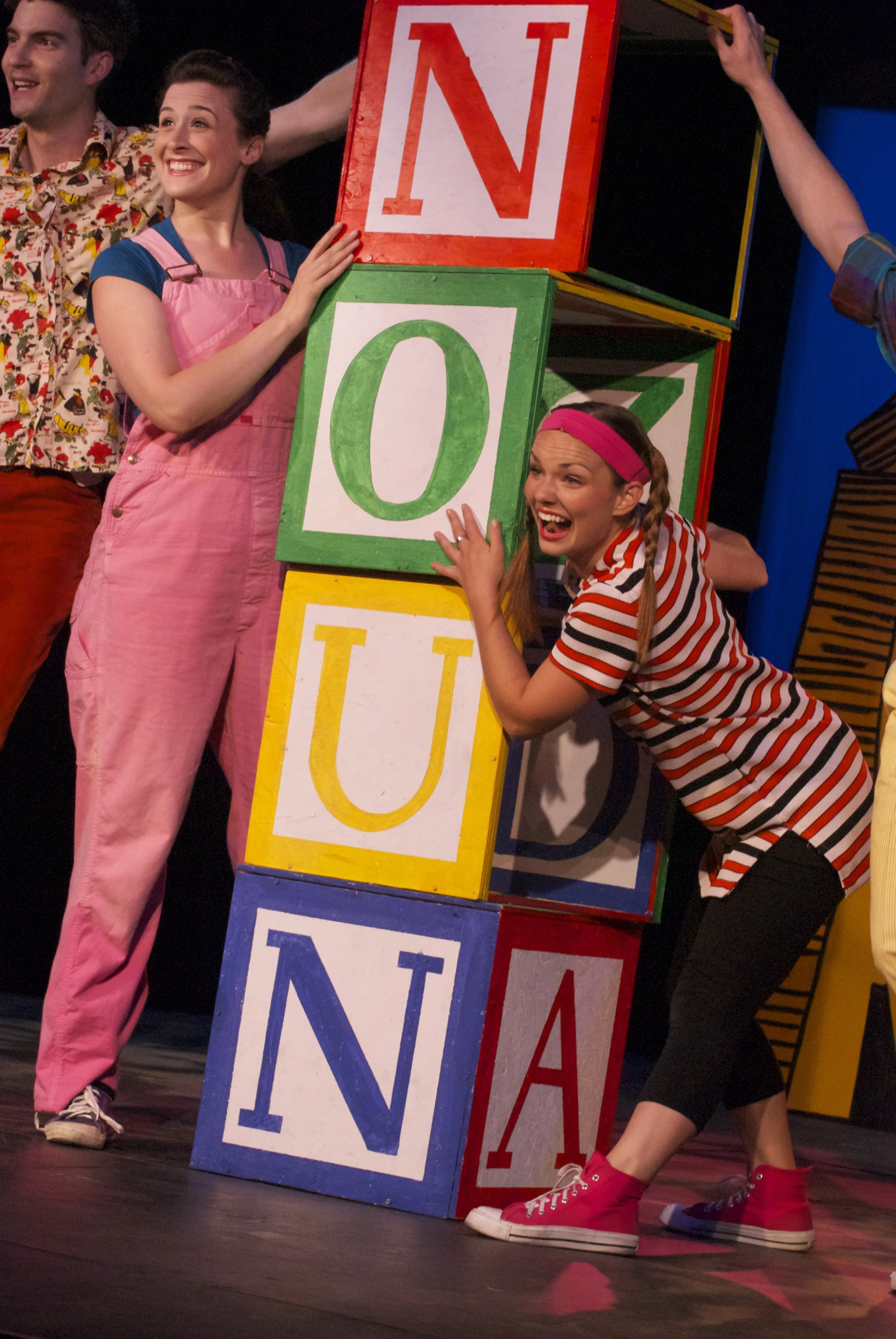 Building Block cubes for "School House Rock"