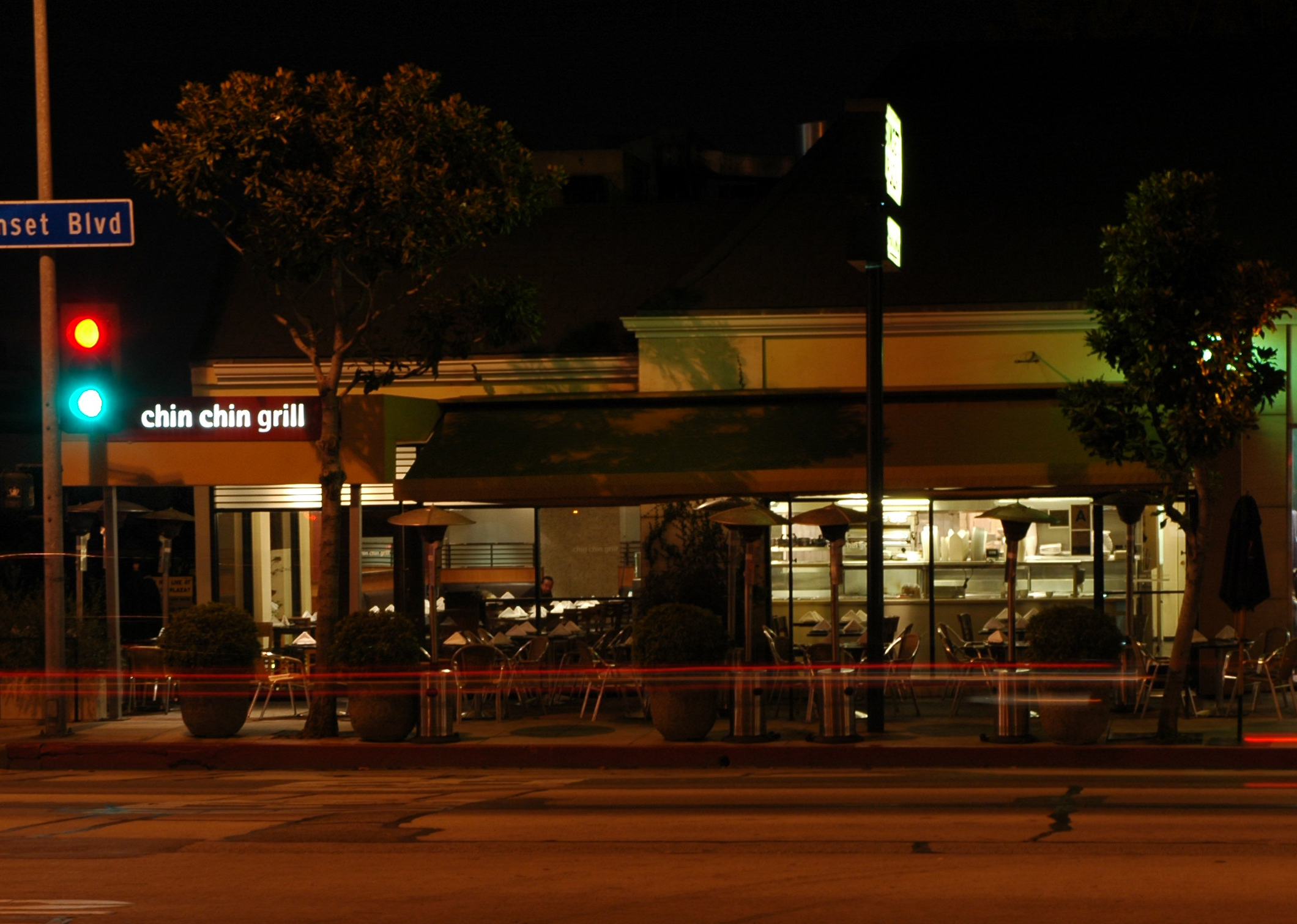As a well-known eating establishment on Sunset Blvd, Chin Chin – the first of six scattered around Southern California -- had a strong presence on the swanky strip of stores and eateries. The owner hired AdamWheelerDesign to remodel the space and infuse a new energy to the look and its identity.