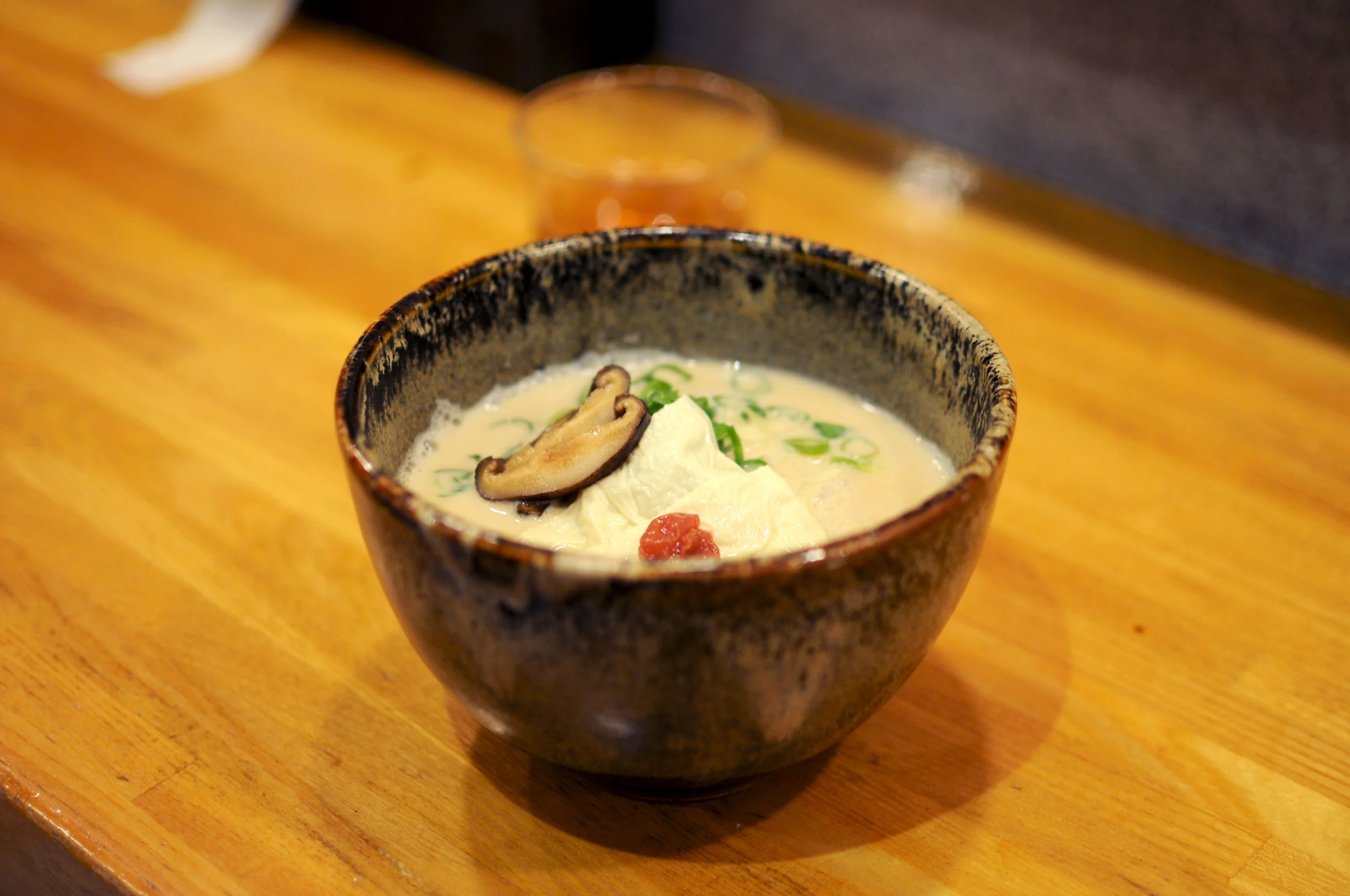 Soy milk ramen at Mamezen