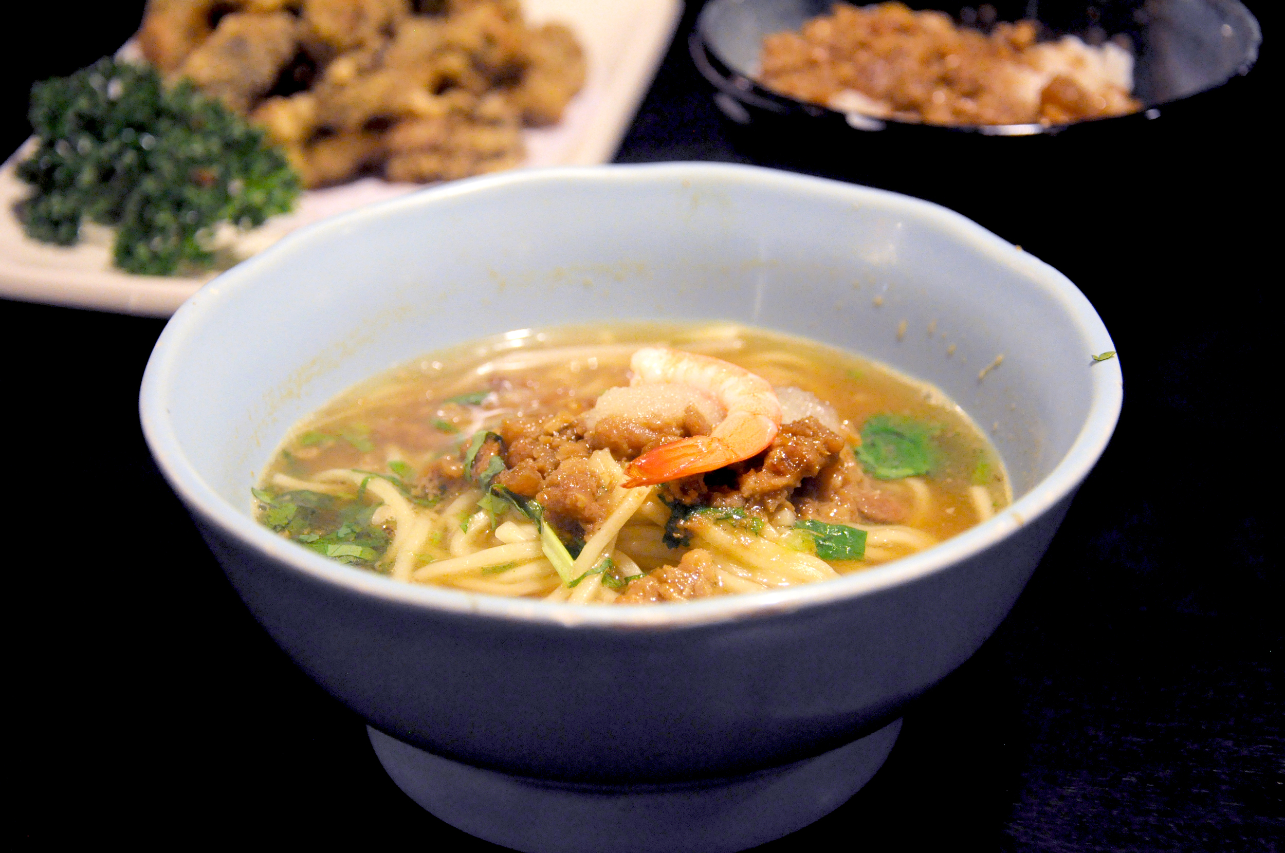   Dan zai&nbsp; noodles at Du Hsiao Yueh 