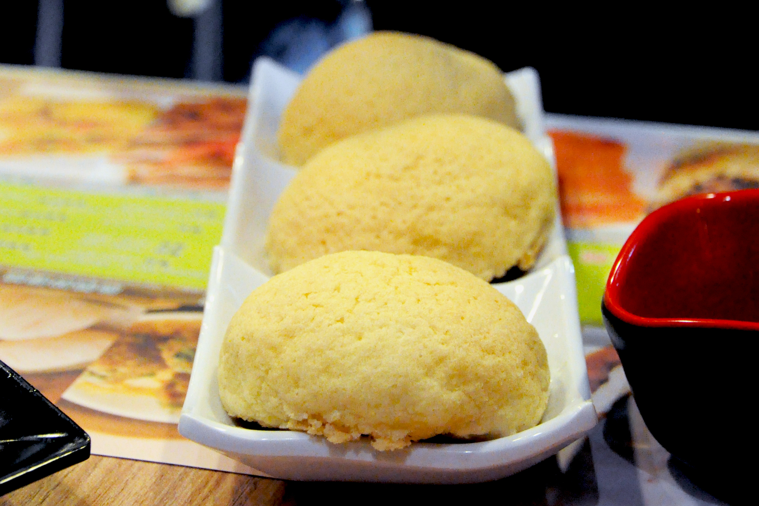   Char siu bao  (barbecue&nbsp;pork buns)&nbsp;at Tim Ho Wan 