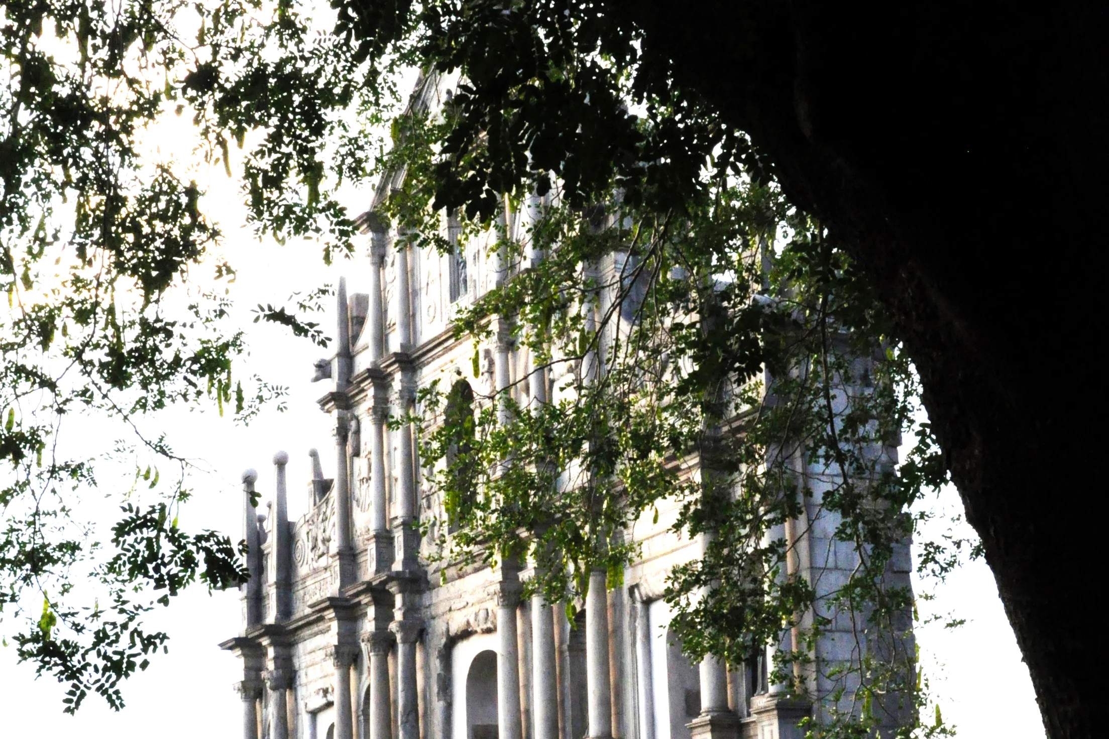 Ruin's of St. Paul's Catheral at Macau