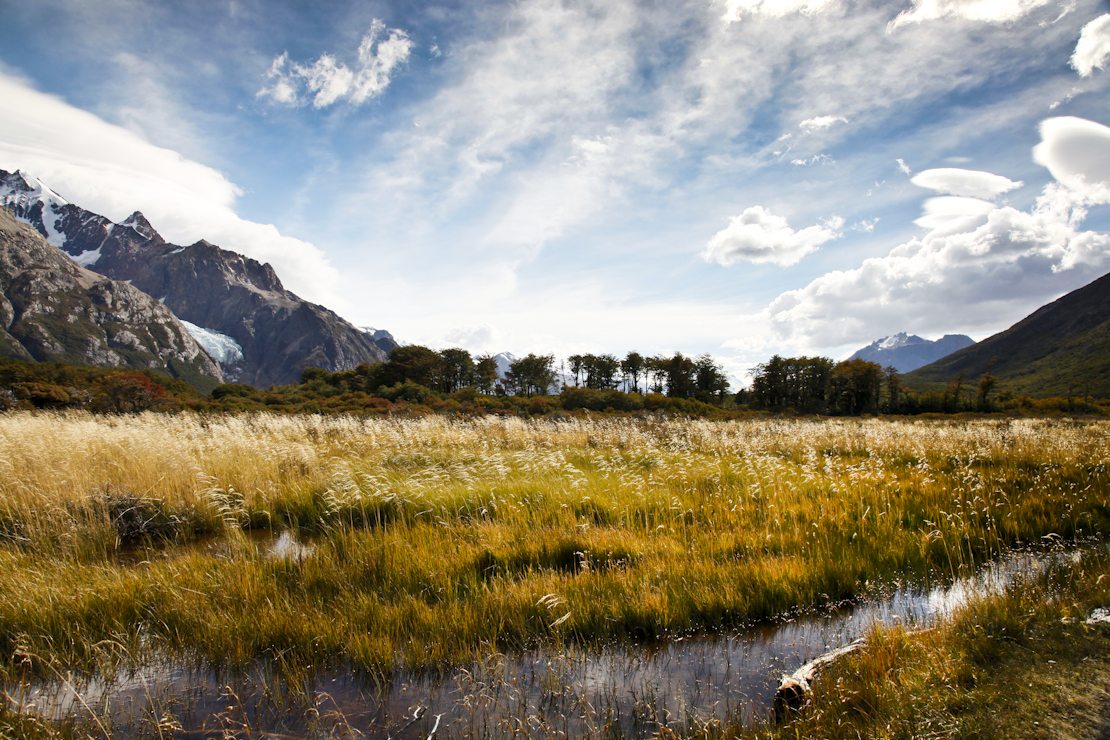 The autumn colours of Patagonia’s El Chalten, Argentina.