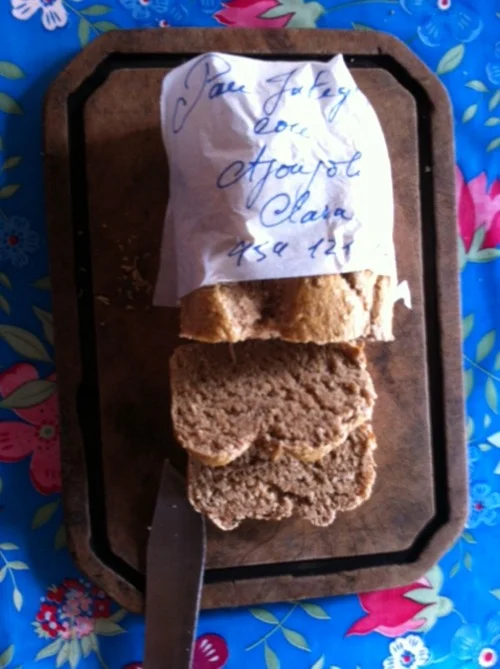 Doesn’t matter what country you are in, warm fresh baked bread always tastes amazing in the morning.