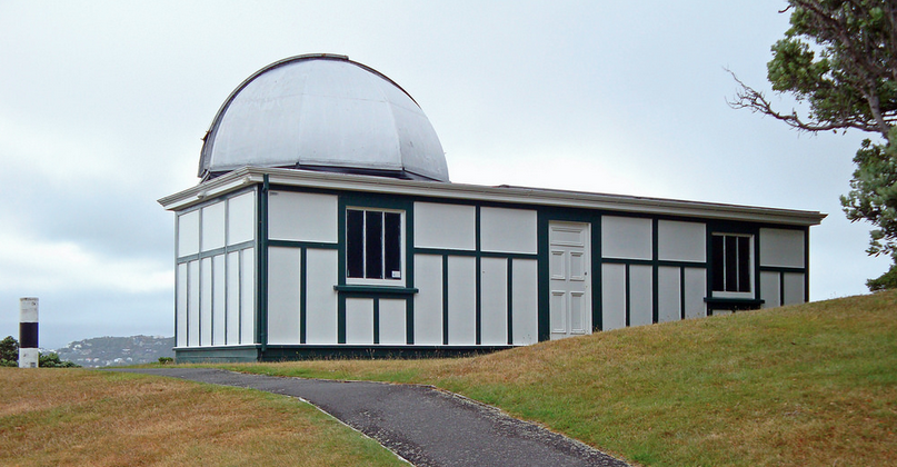 Thomas King Observatory, Wellington, work residency for artist Julian Priest in 2018 with thanks to the Wellington Museums Trust.