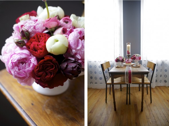 Fleur Red & Pink Inspired Shoot