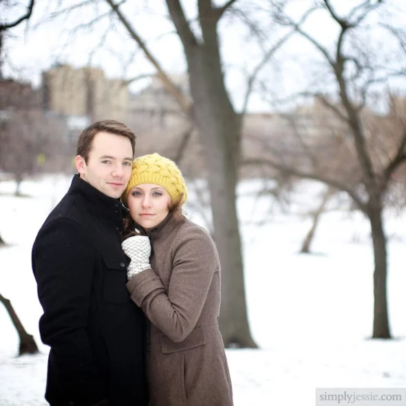 Midwest Winter Engagement