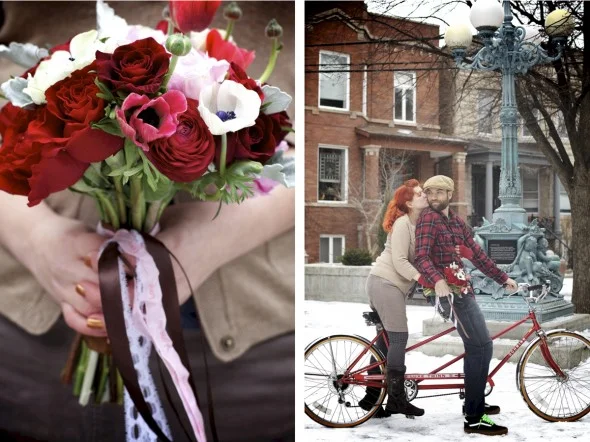 Outdoor Winter Engagement