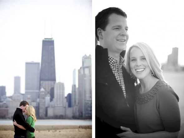Chicago Skyline Engagement