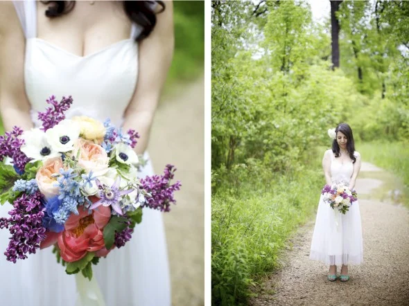 Bridal bouquet from Fleur Inc