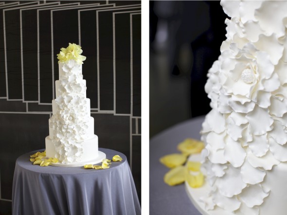 Cake at MCA Chicago Wedding