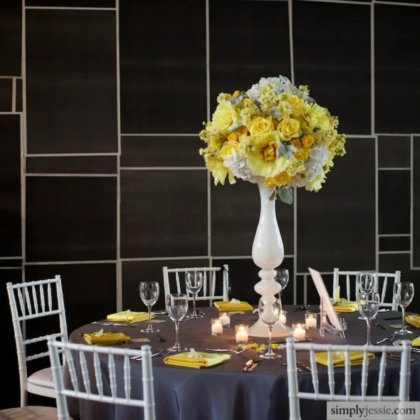 MCA Chicago Wedding Decor