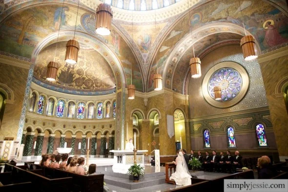 Wedding Ceremony in St. Clement