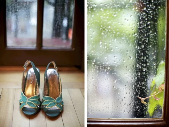 Wedding on Rainy Chicago day