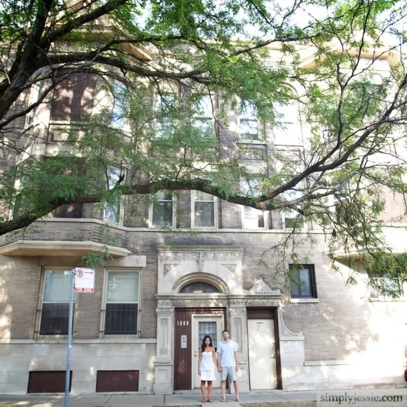 Bucktown Chicago Engagement Session