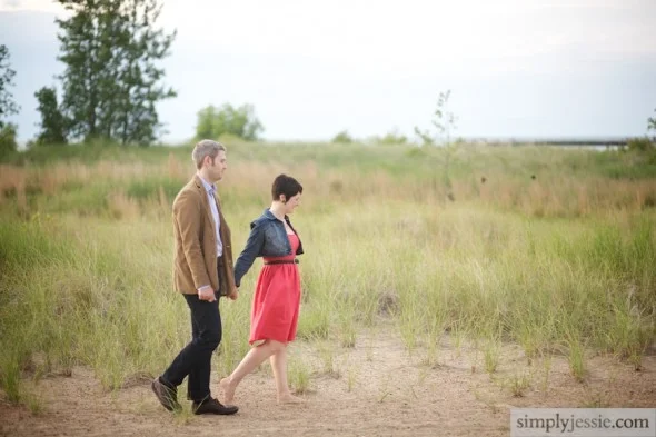 Montrose Harbor Engagement Photography