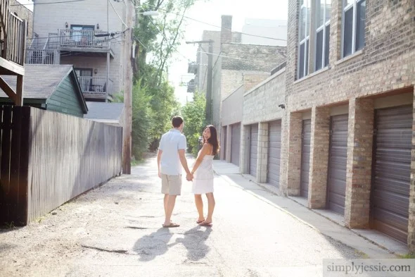Urban Chicago Engagement Session