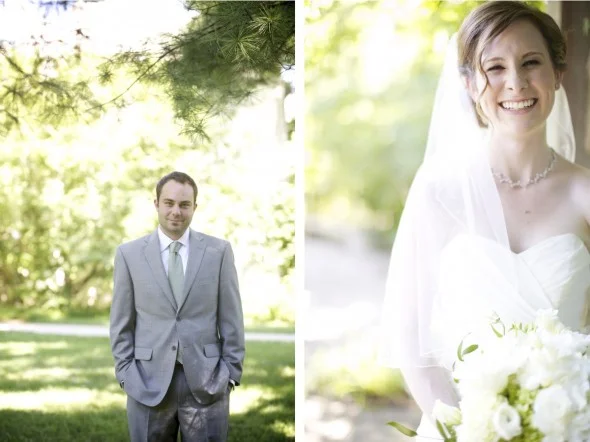 Bride & Groom at Morton Arboretum