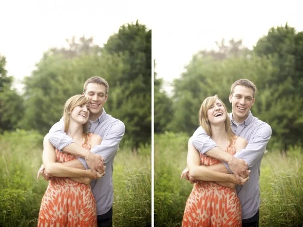 Chicago Prairie Engagement Photography
