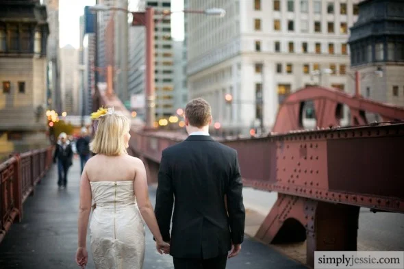 Chicago Bridges Wedding Photography