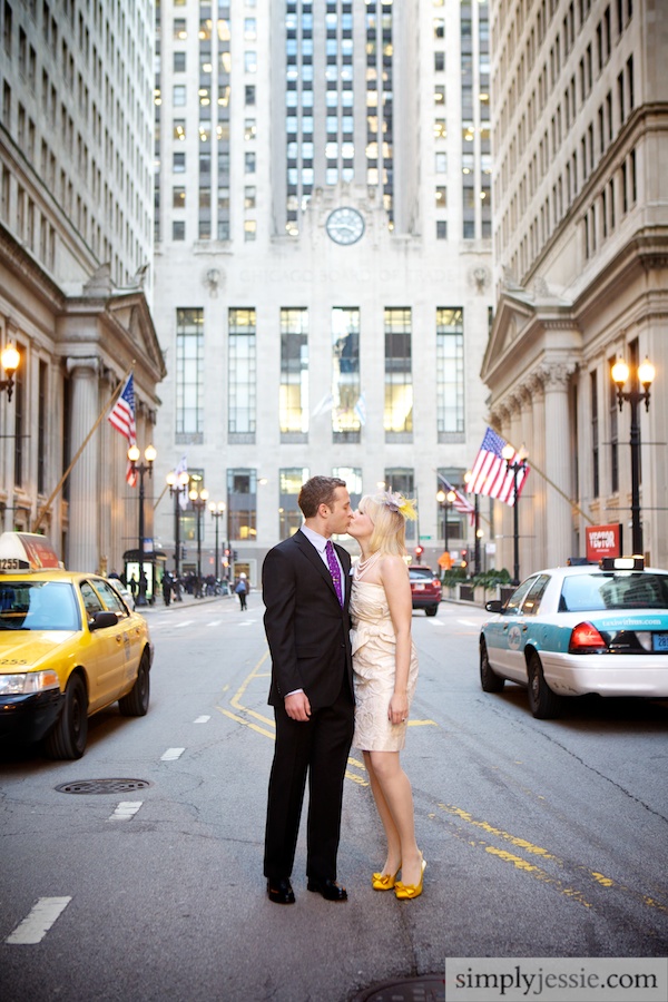 Wedding Photography at Chicago Board of Trade